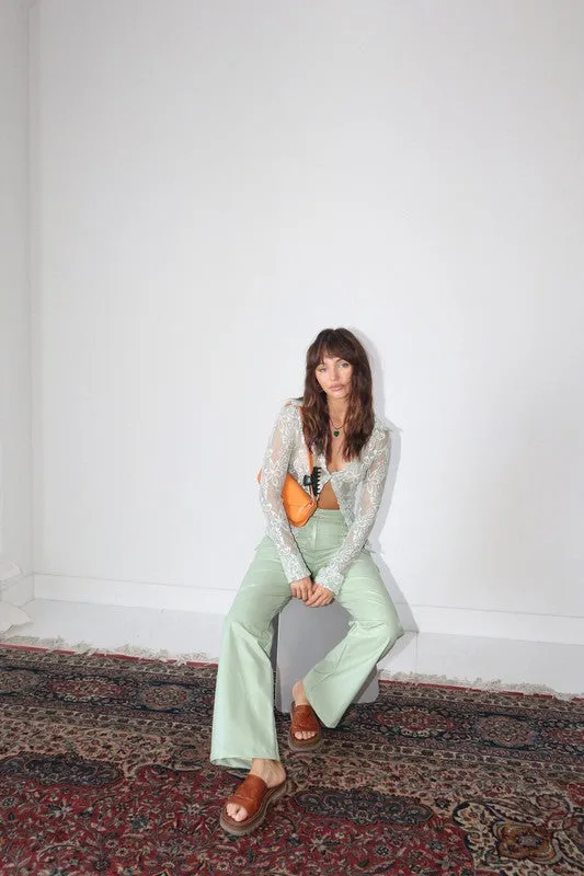 DRAWN TO YOU LACE TOP