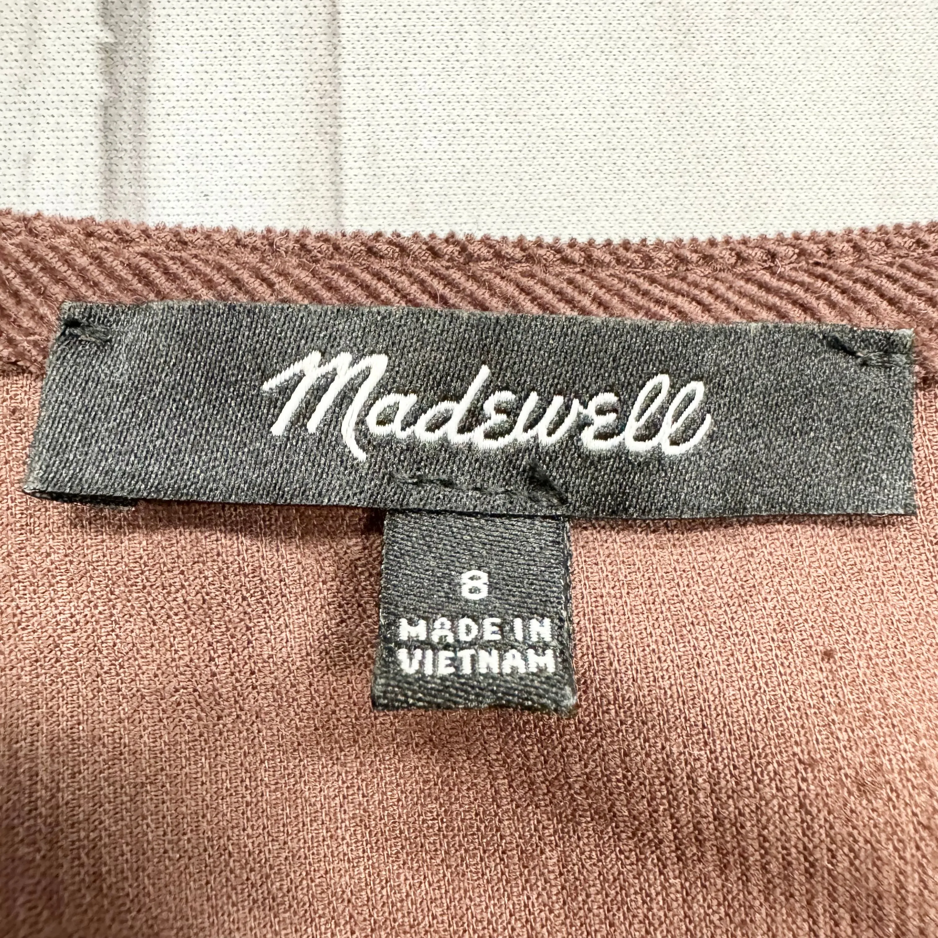 Dress Casual Short By Madewell In Brown, Size: M