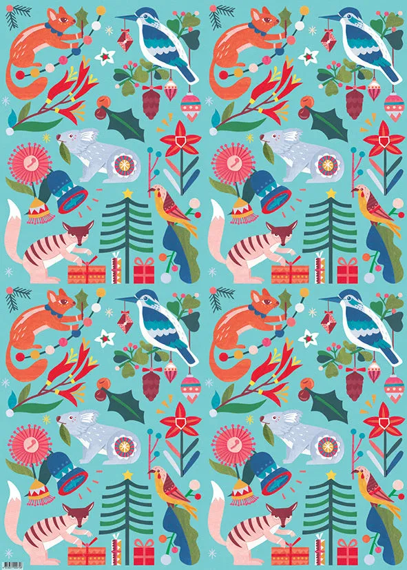 Earth Greetings Folded Wrapping Paper - Nature's Gifts*
