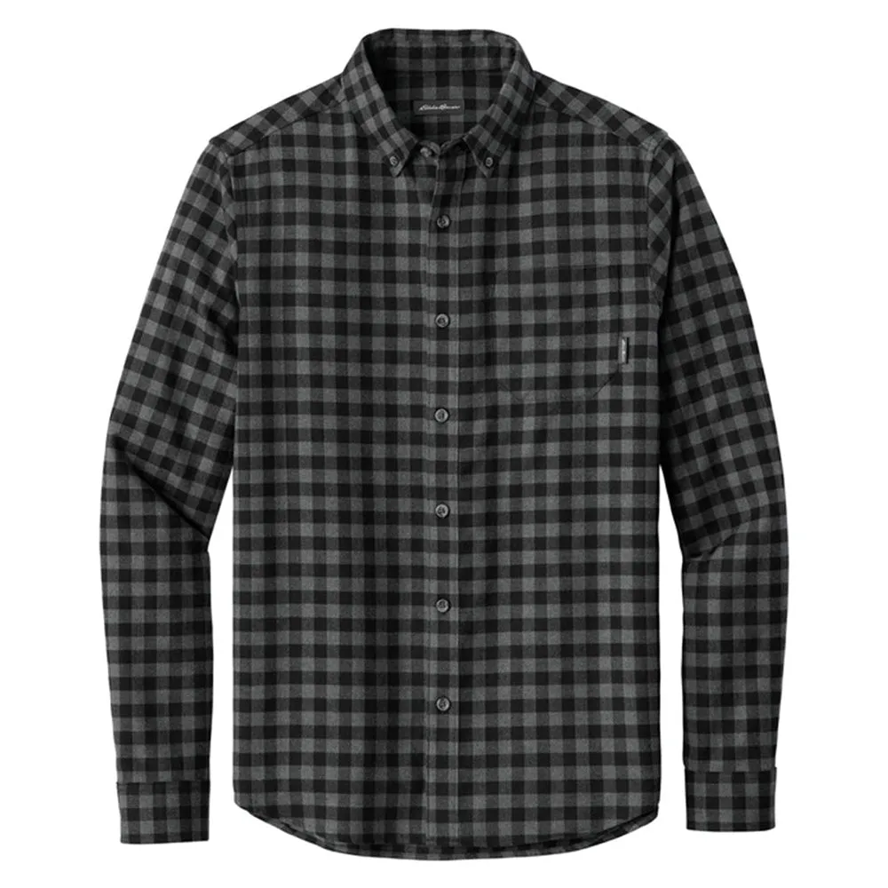 Eddie Bauer Long Sleeve Favorite Flannel Plaid Shirt