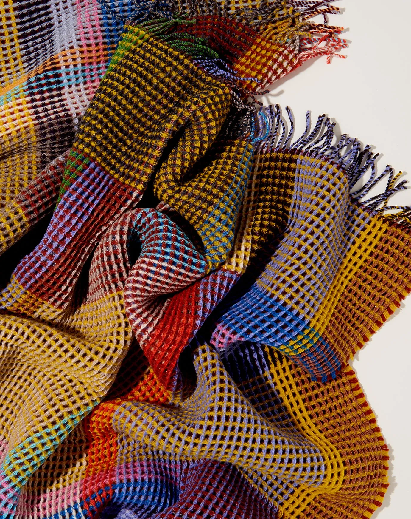 Edith Honeycomb Throw