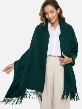 Emerald Green Cashmere Wrap
