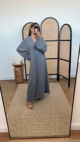 Esra cordroy dress grey