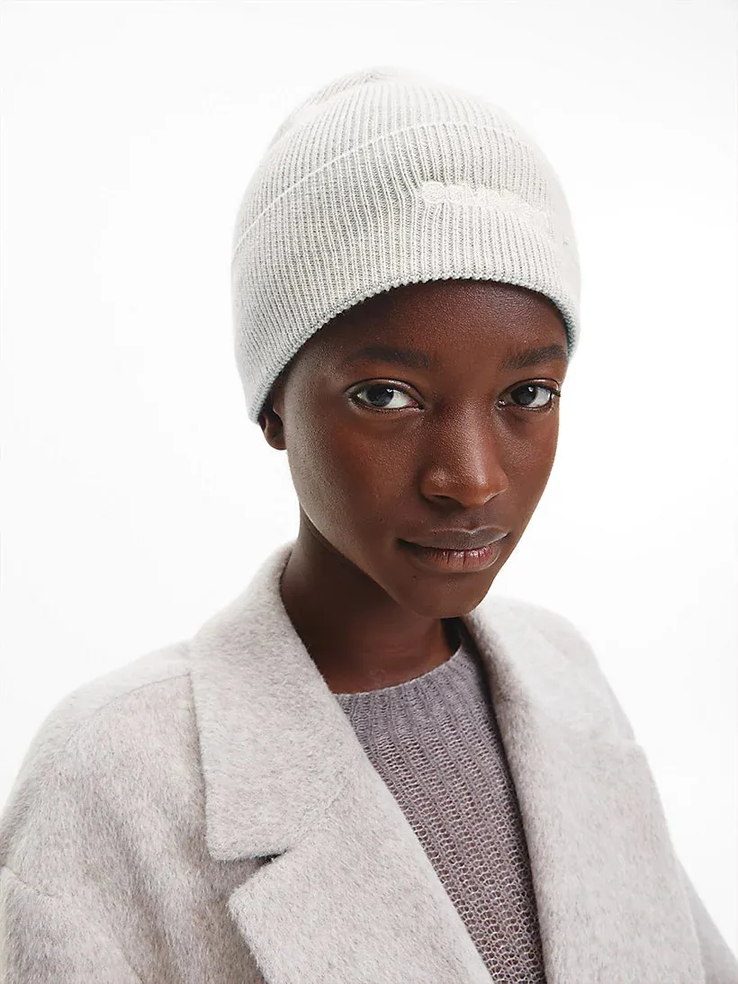 Essential Knit Beanie - Grey