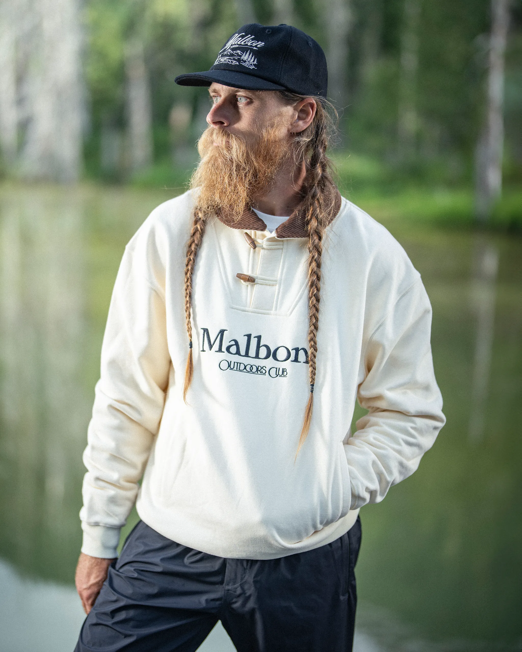 Flint Shawl Crewneck