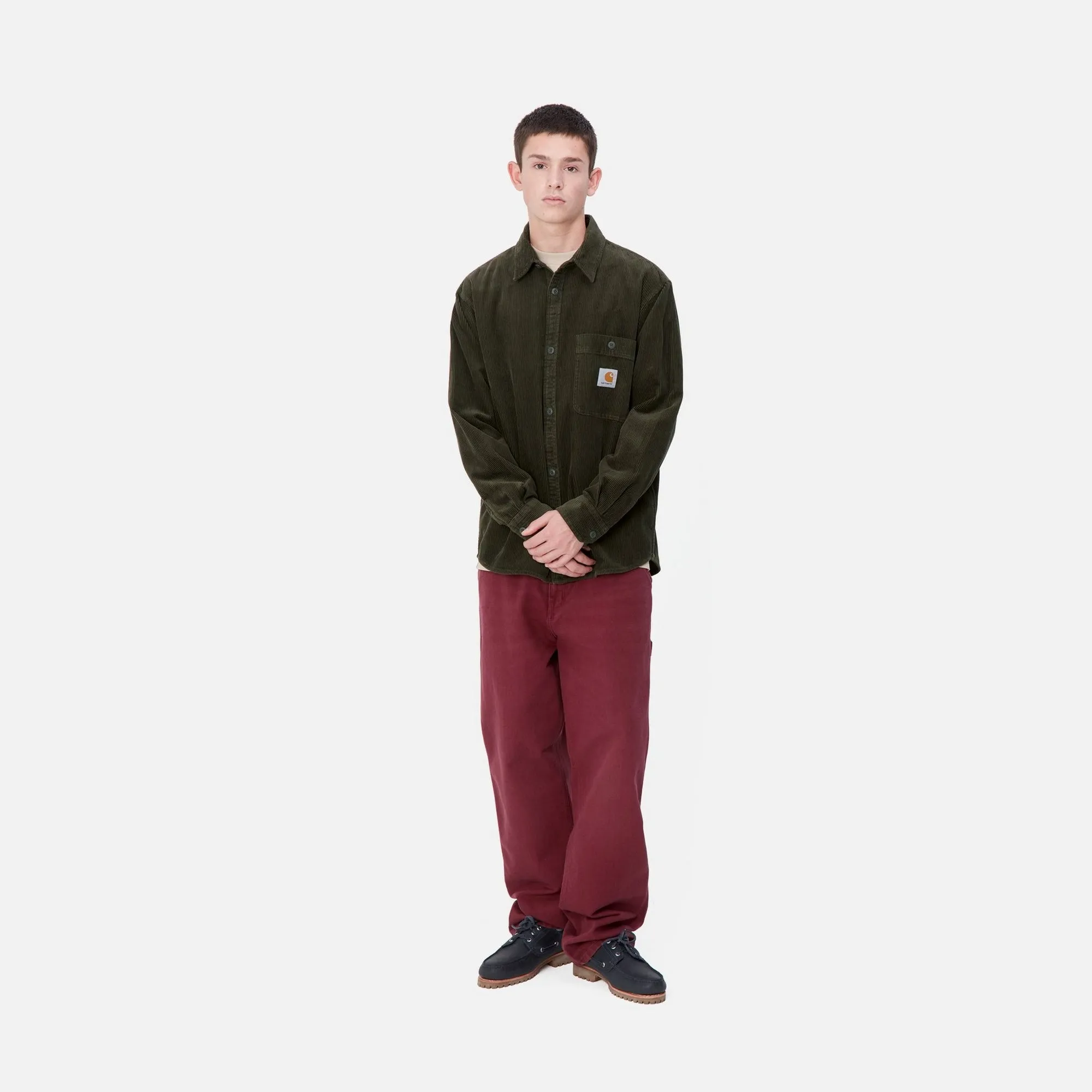 Flint Shirt | Office Green
