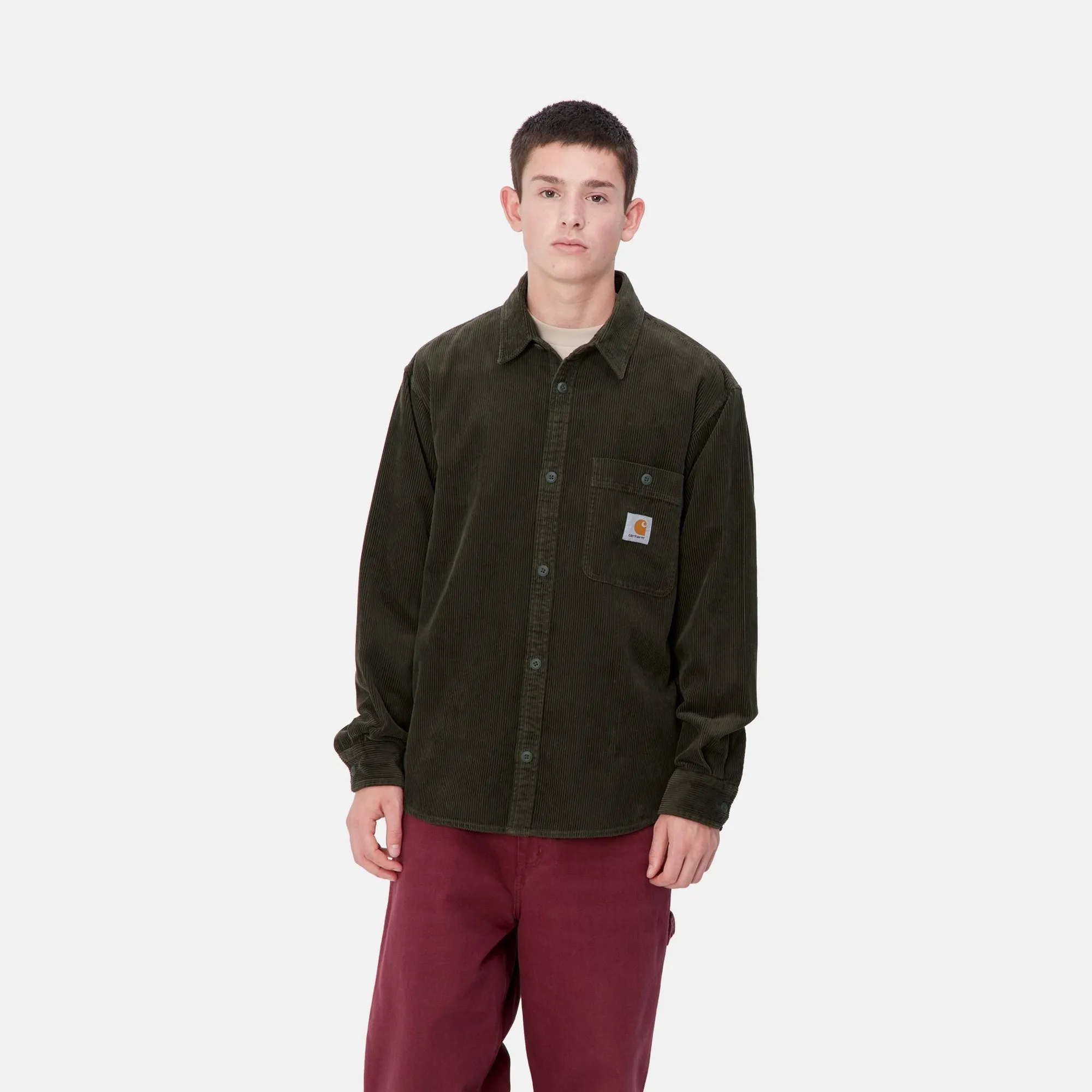Flint Shirt | Office Green
