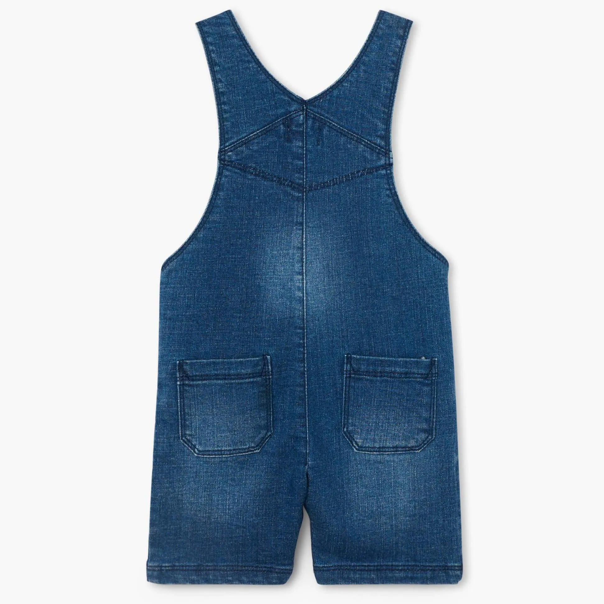 Hatley Denim Baby Short Overalls