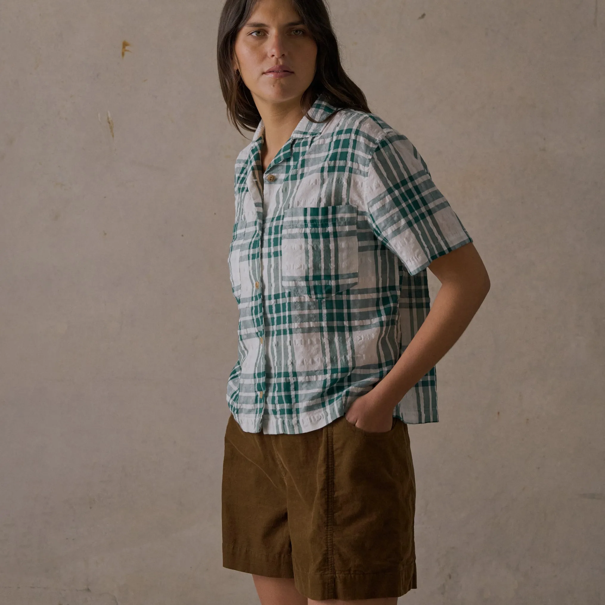Hip Pocket Cord Shorts