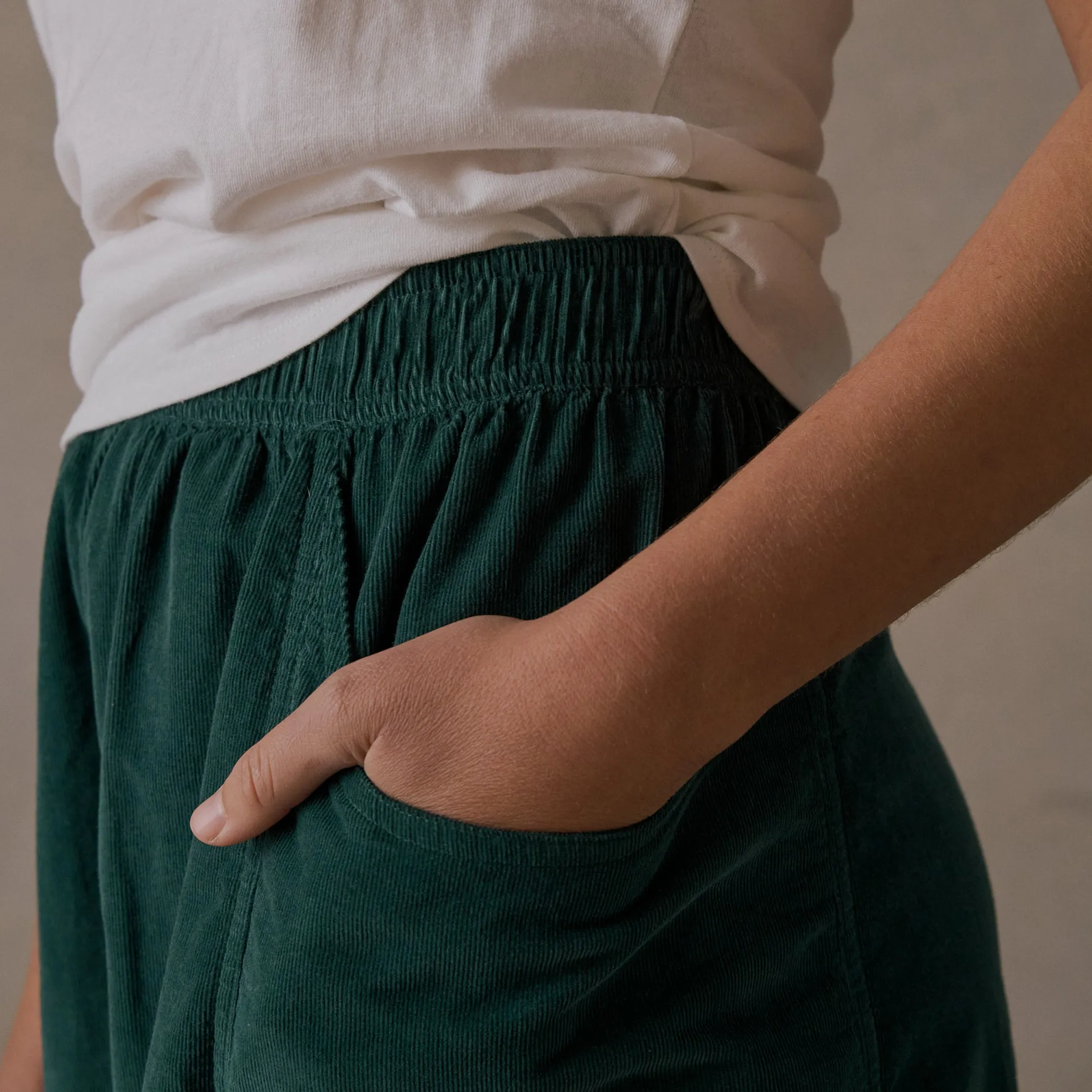 Hip Pocket Cord Shorts
