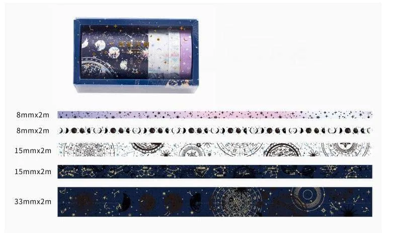 Holographic Washi Tape Sets