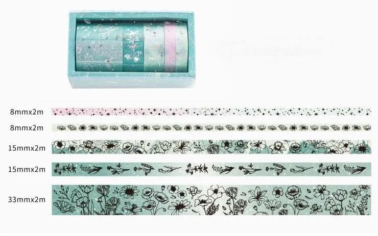Holographic Washi Tape Sets