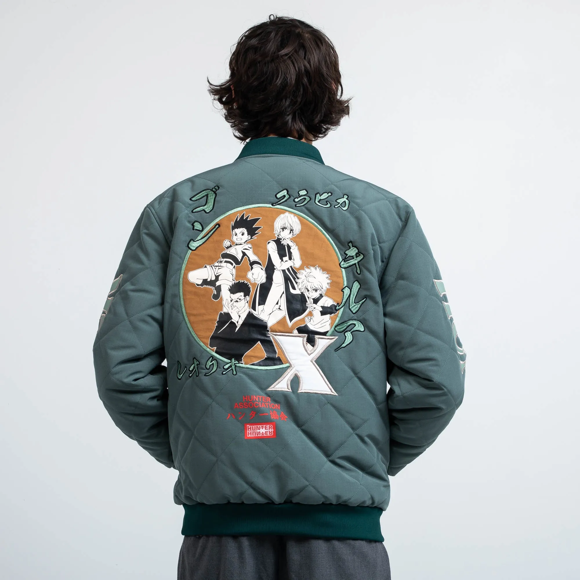 Hunter Association Quilted Bomber Jacket