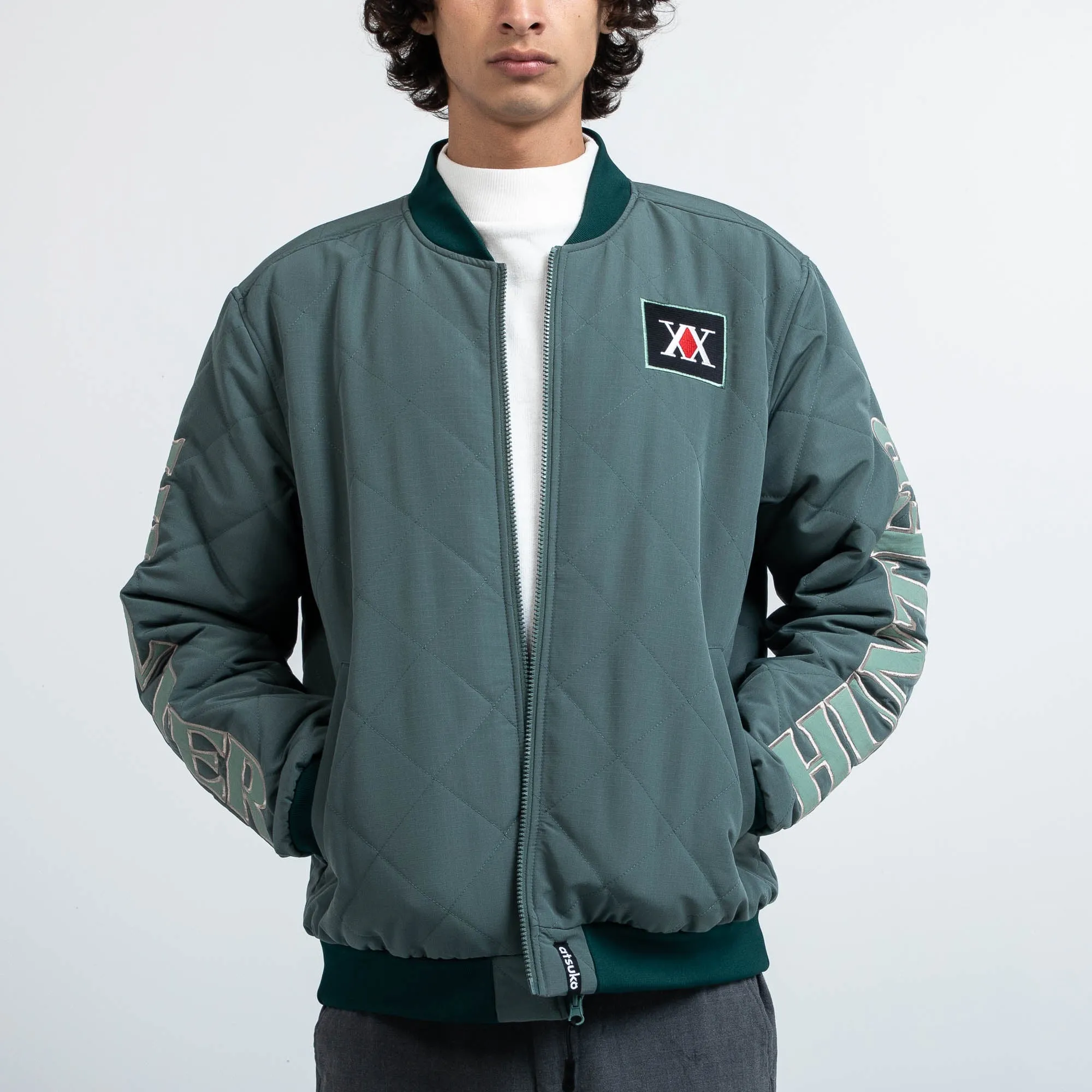 Hunter Association Quilted Bomber Jacket