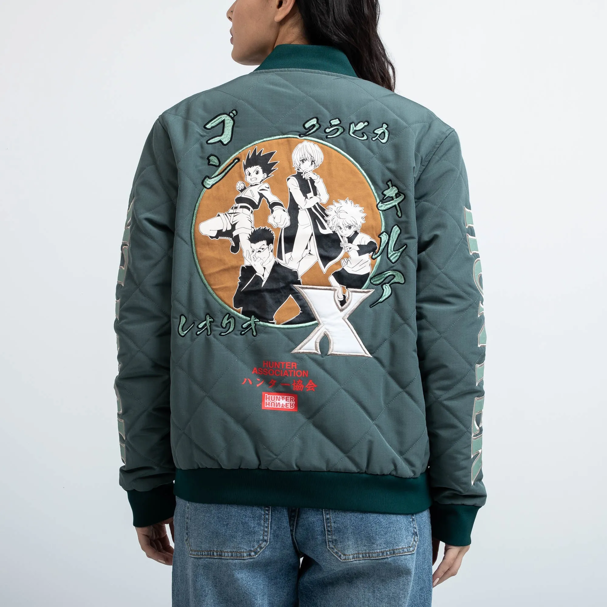 Hunter Association Quilted Bomber Jacket