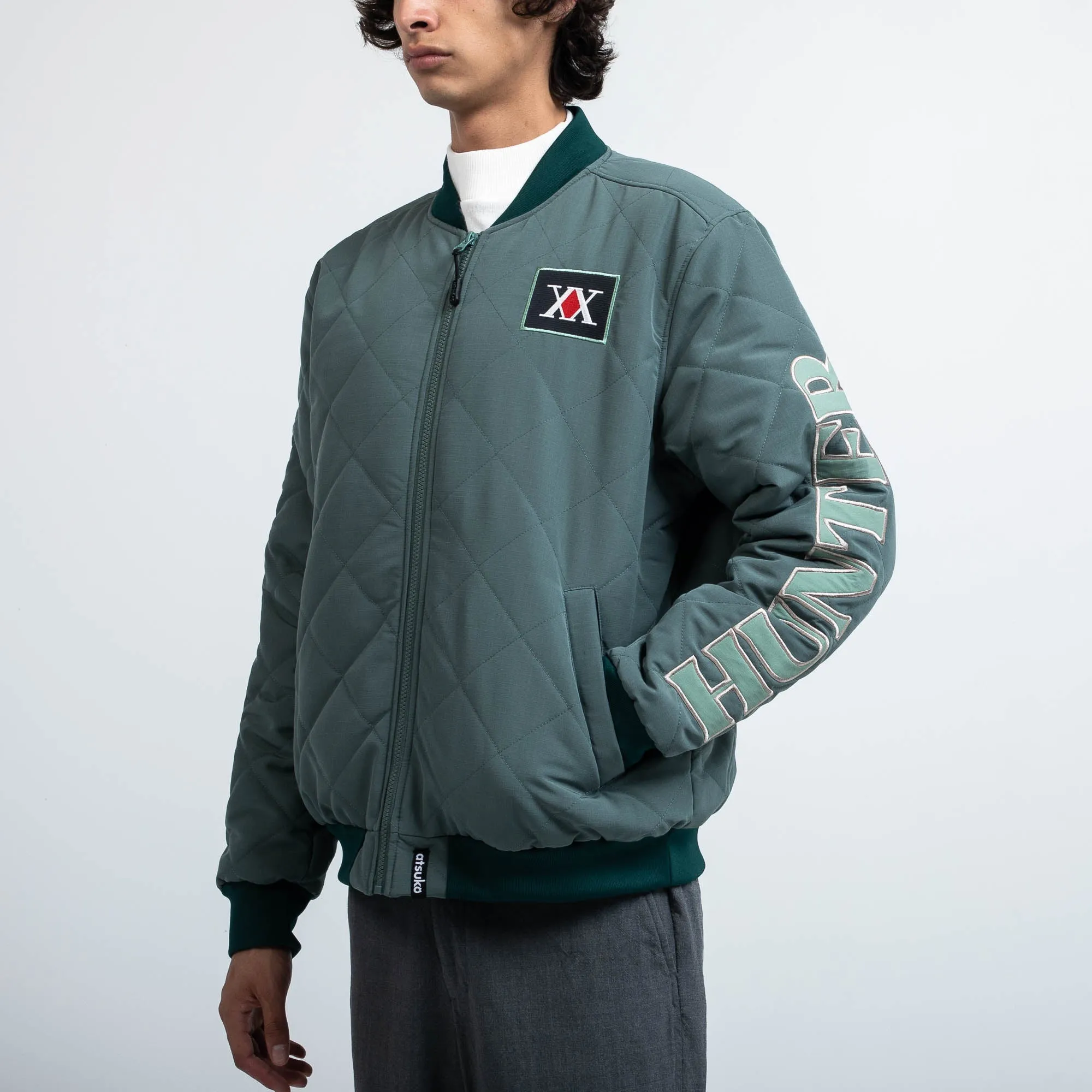 Hunter Association Quilted Bomber Jacket