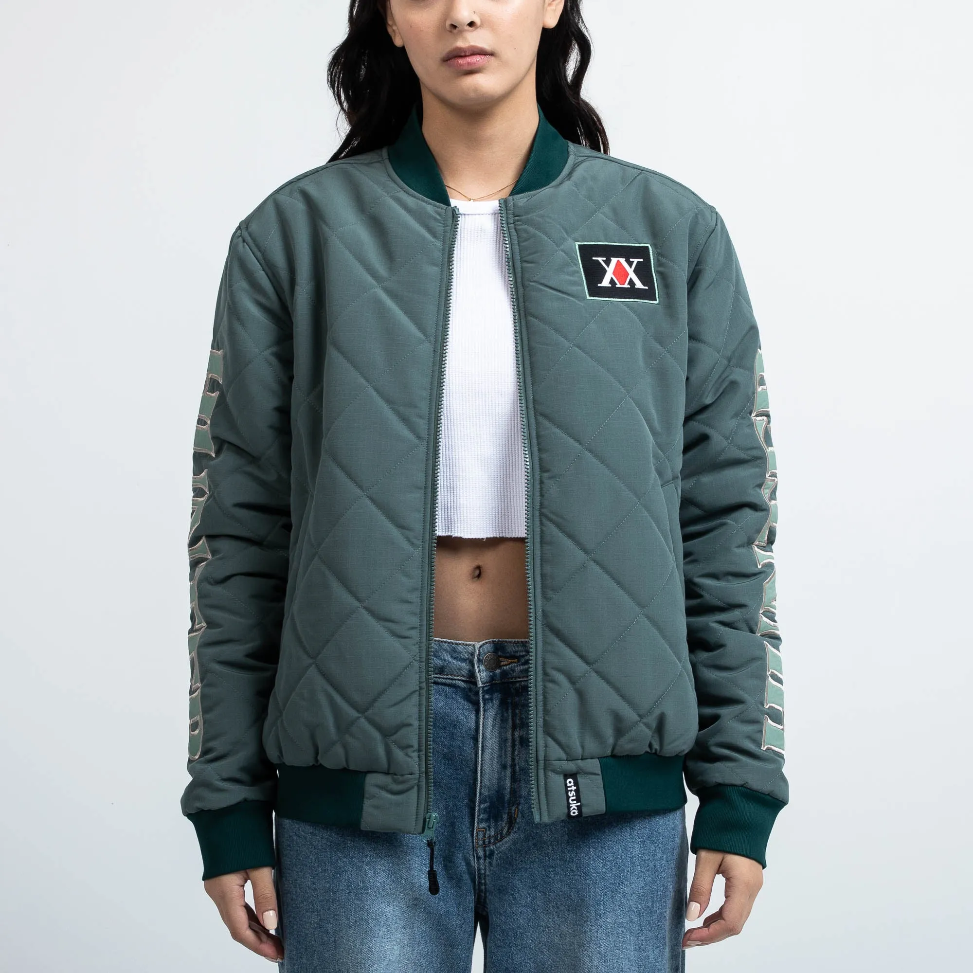 Hunter Association Quilted Bomber Jacket