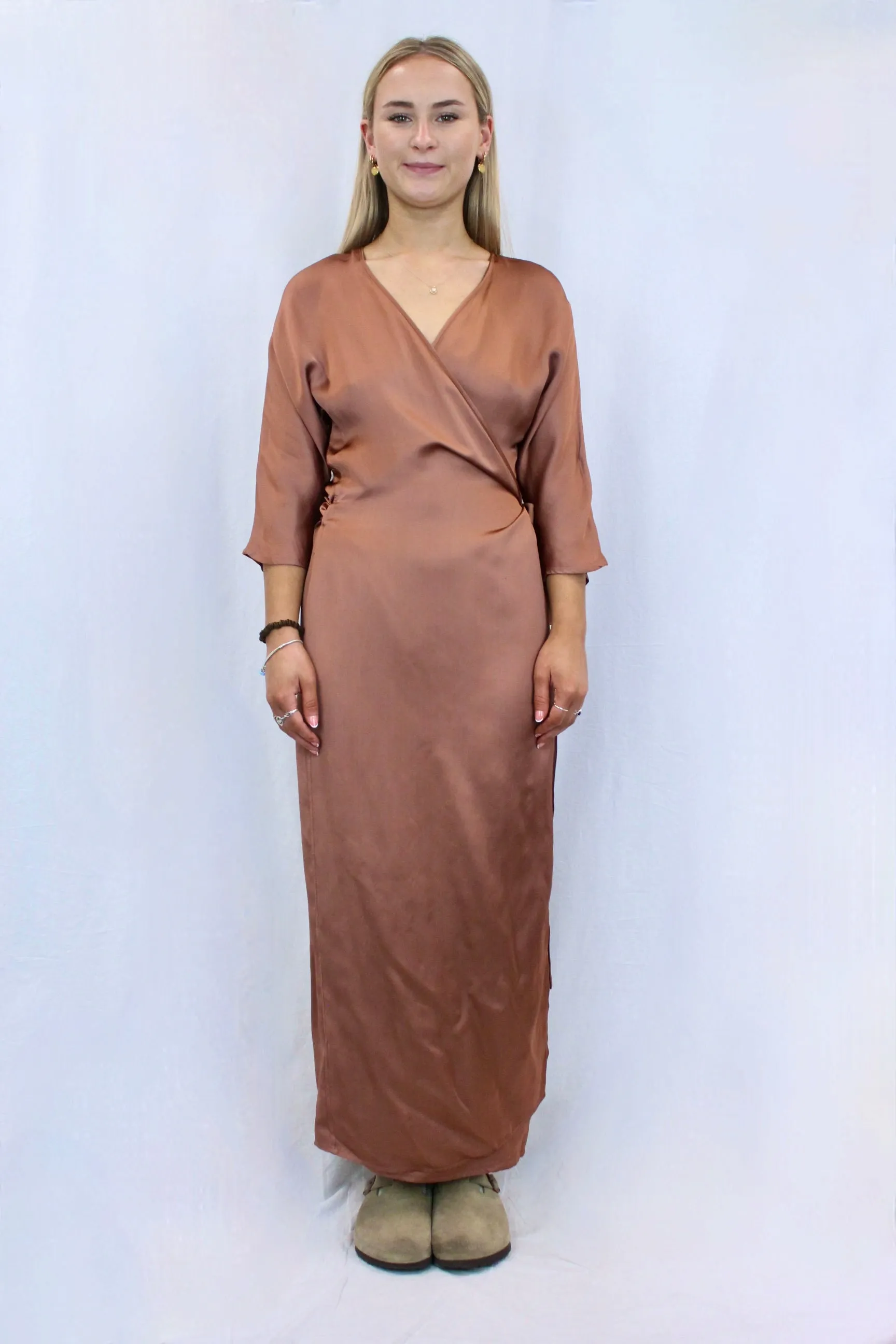 Ingrid Starnes - Satin Maxi Dress