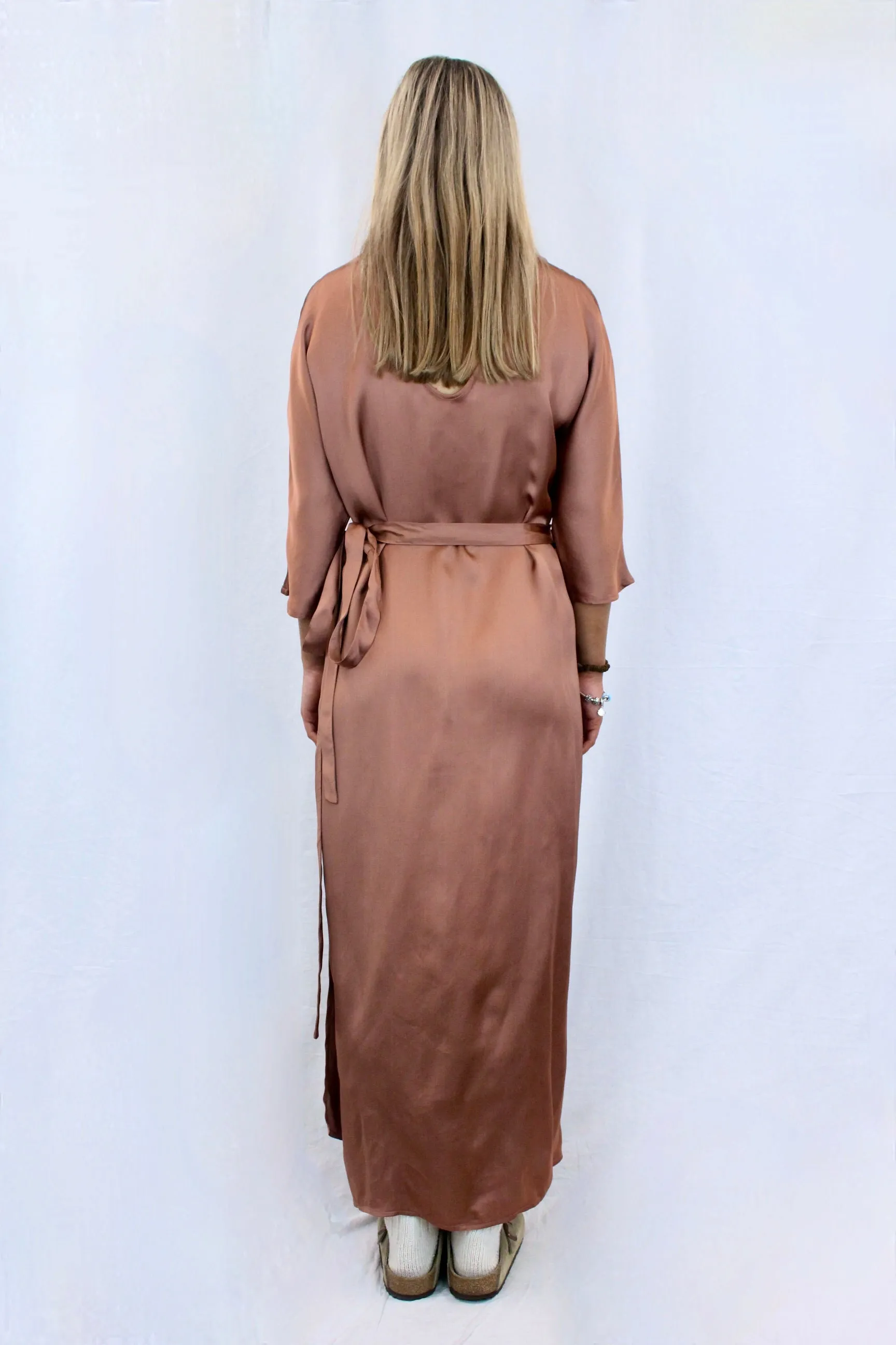 Ingrid Starnes - Satin Maxi Dress