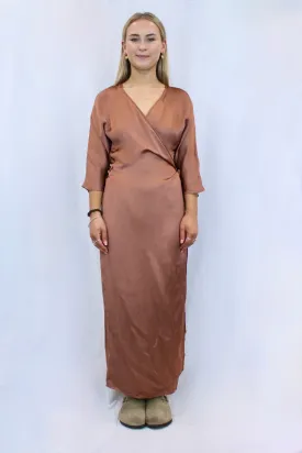 Ingrid Starnes - Satin Maxi Dress