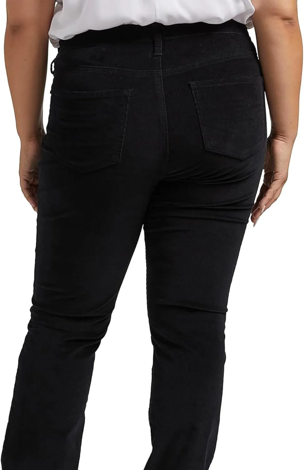 JAG Women's Plus Size Ruby Mid Rise Straight Leg Pants-Legacy