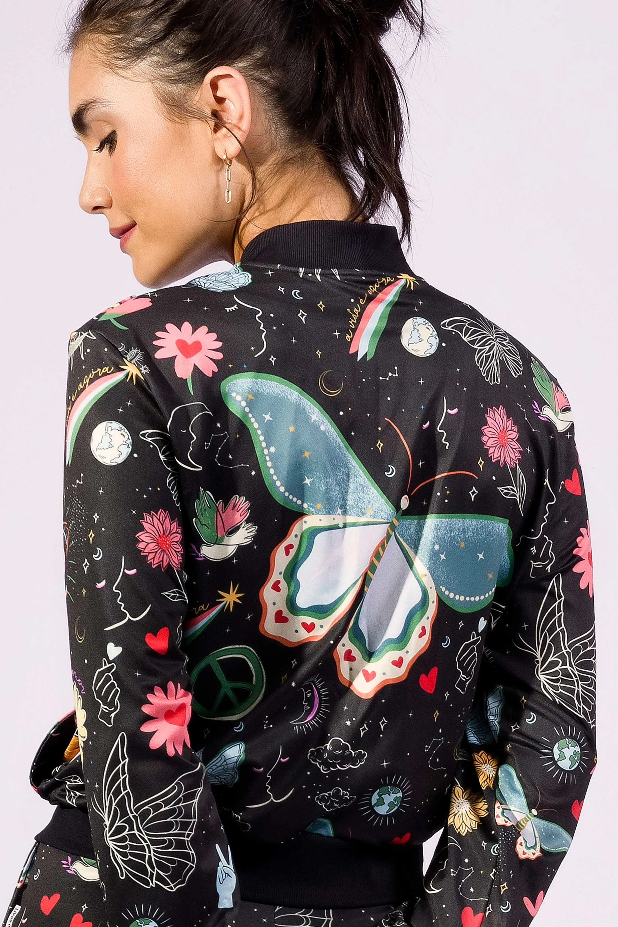 Jaqueta Bomber Vibre Amor