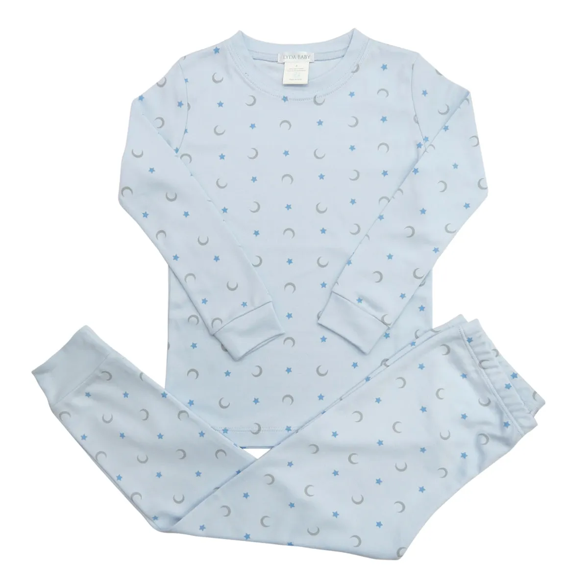 Kids Moon And Star Printed Pajama |  Boy