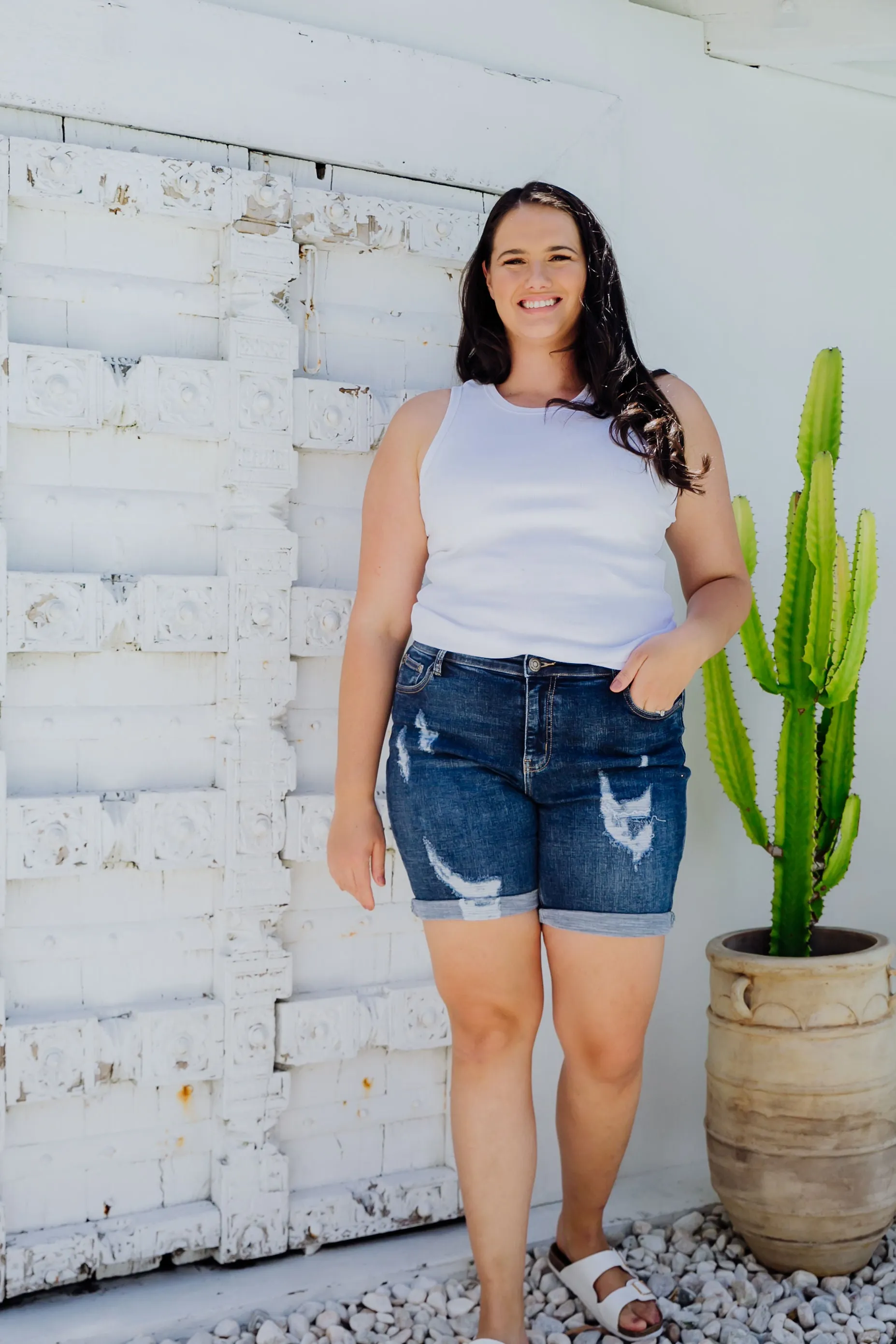 Layni Denim Shorts