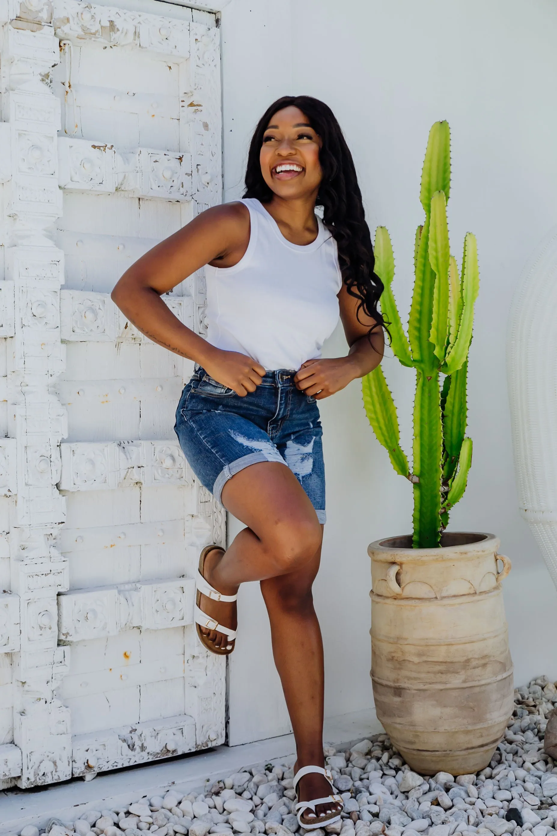 Layni Denim Shorts