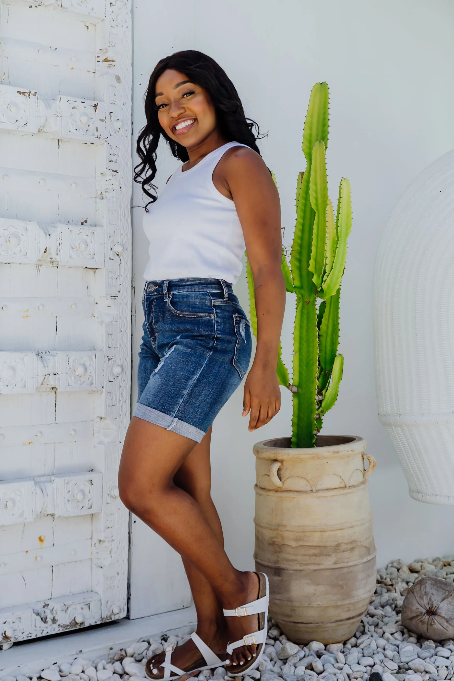 Layni Denim Shorts