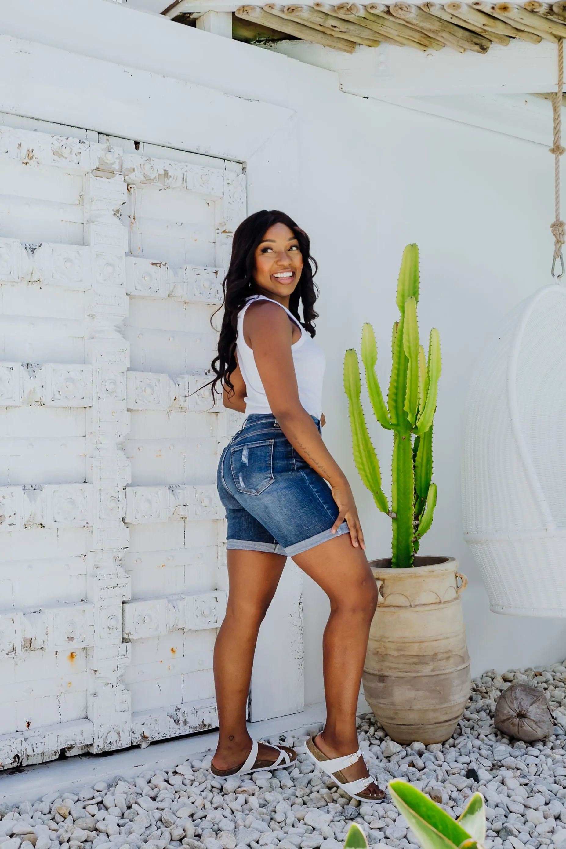 Layni Denim Shorts