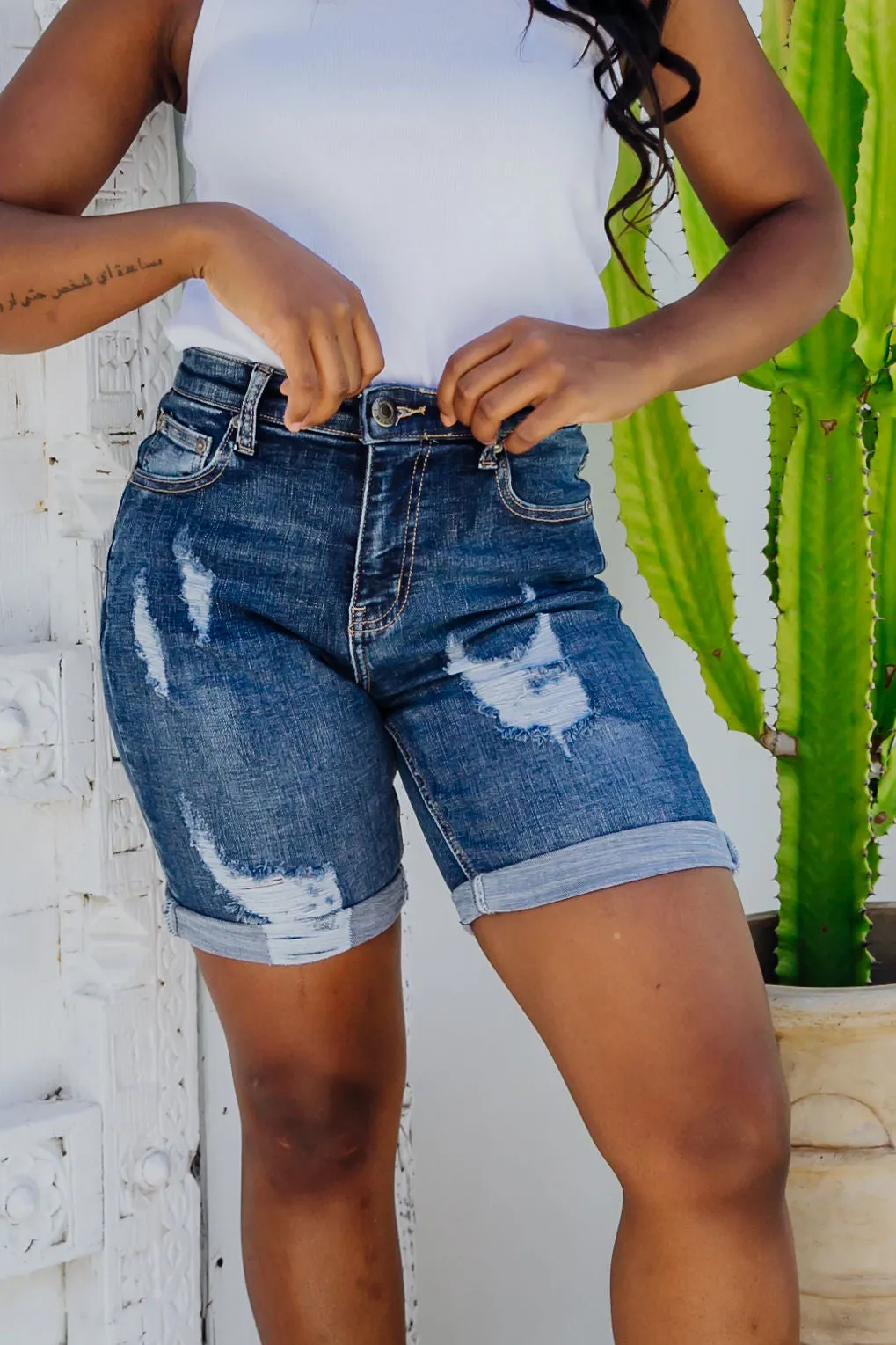 Layni Denim Shorts