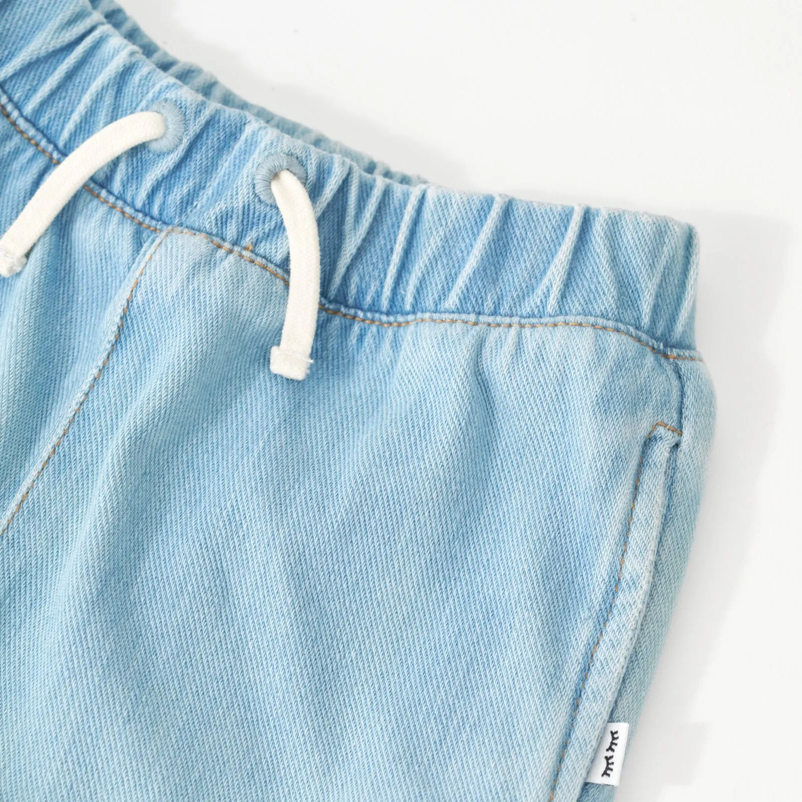 Light Blue Denim Shorts