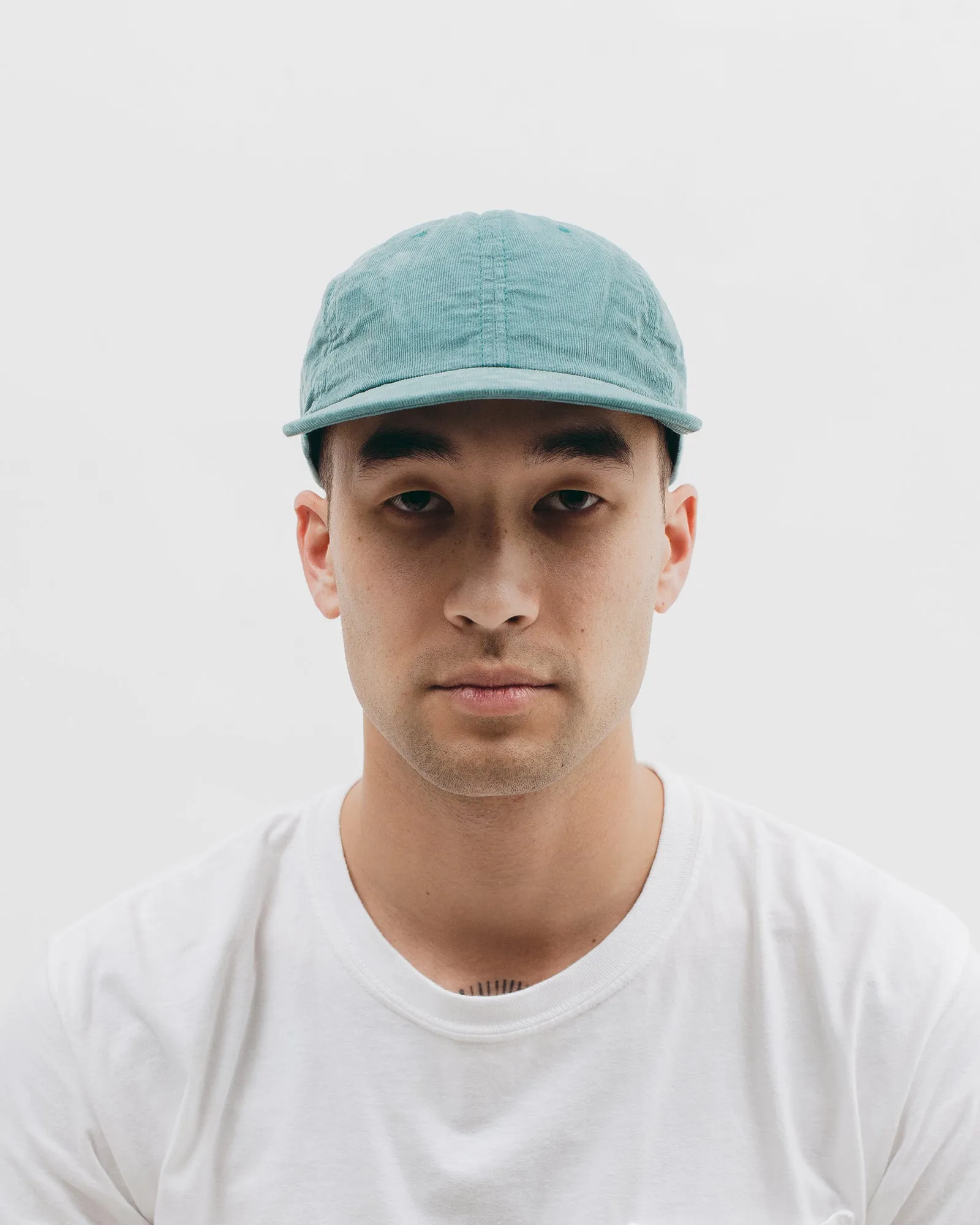 Light Corduroy Cap - Dusty Teal