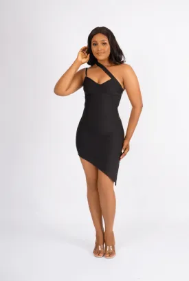 LYDIA BANDAGE DRESS