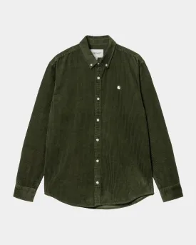 Madison Cord Shirt | Tarragon / Wax