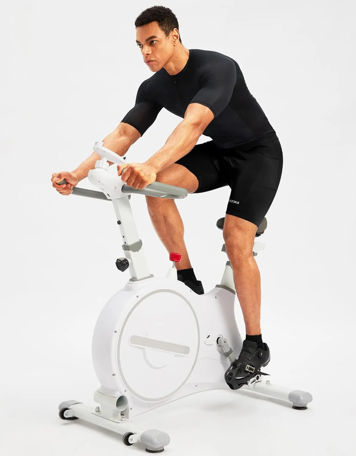 Men's 4D Padded Bike Shorts Cycling Underwear Biking Bicycle Padding Shorts for Men Side Pockets