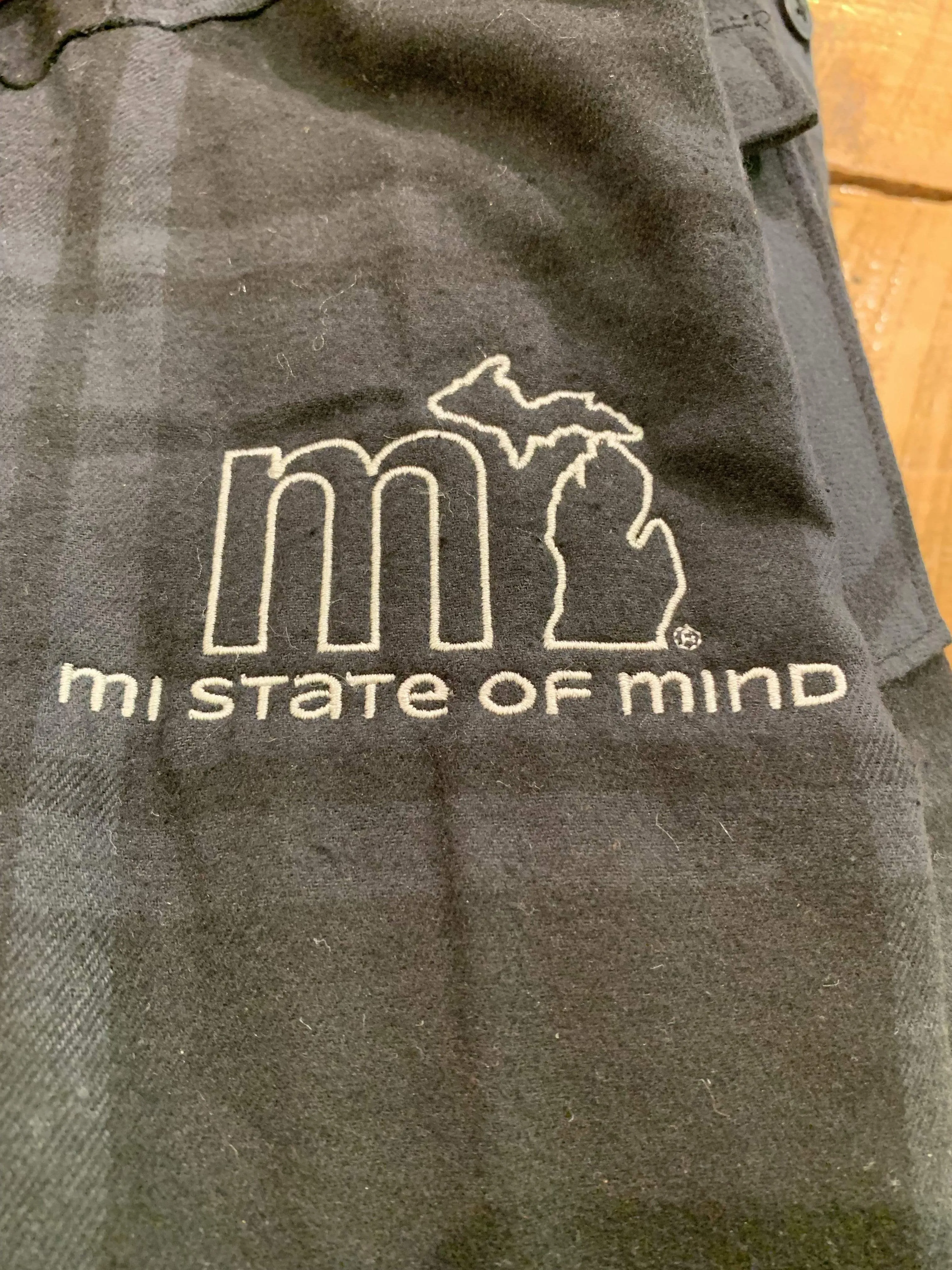 mi Men's Quilted Flannel Jacket