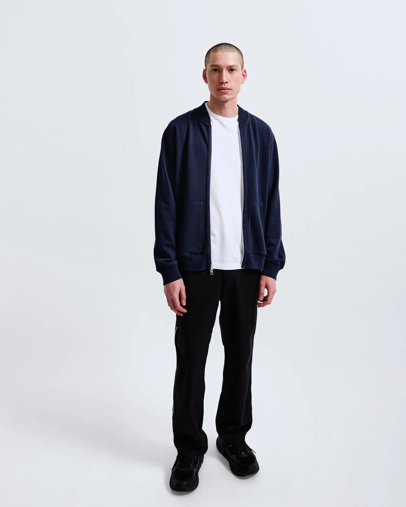 Midweight Terry Full Zip Bomber