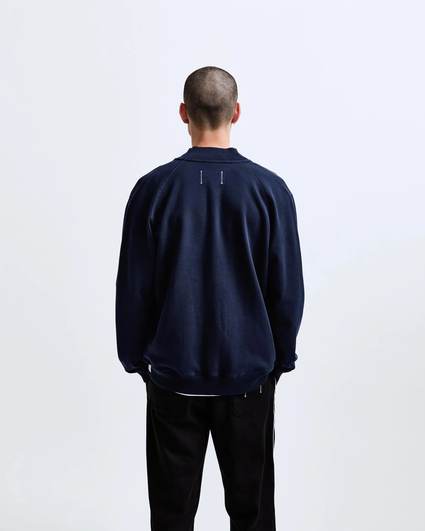 Midweight Terry Full Zip Bomber