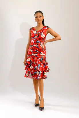 MILA FLORAL DRESS