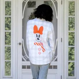 Minnie Snowman Scented Flannel