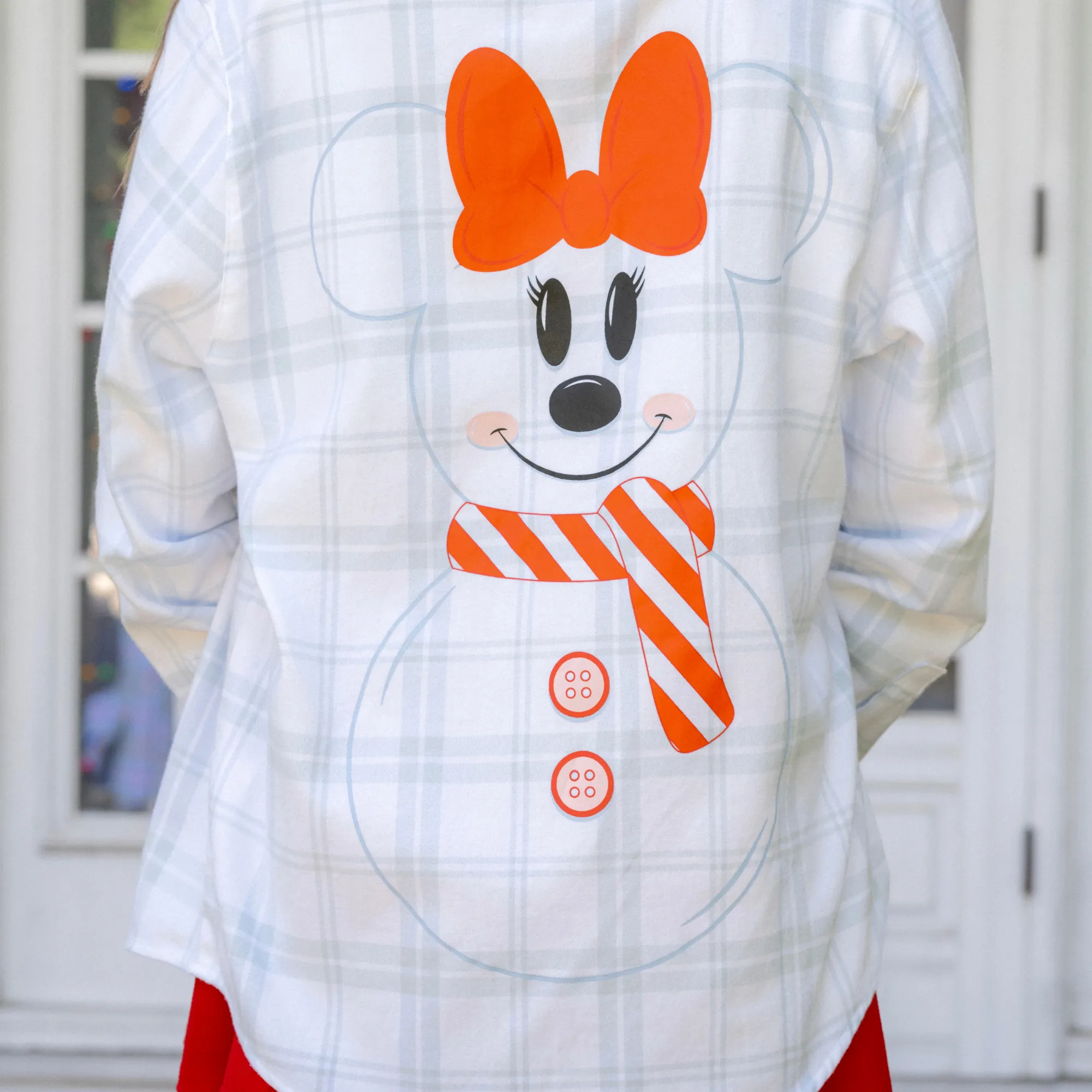Minnie Snowman Scented Flannel