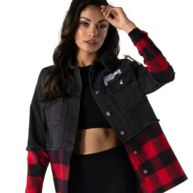 Ohio State Buckeyes Denim Flannel