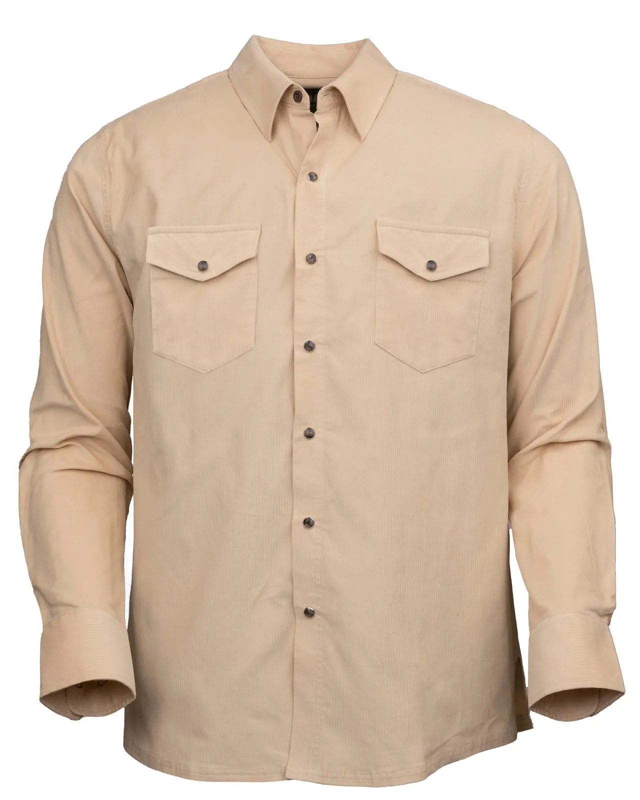 Outback® Men's Bryce Corduroy Long Sleeve Snap Front Shirt