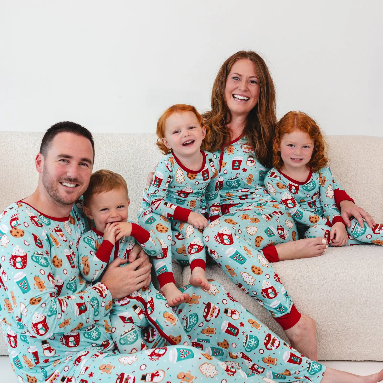 Peppermint Mocha Men's Pajama Top