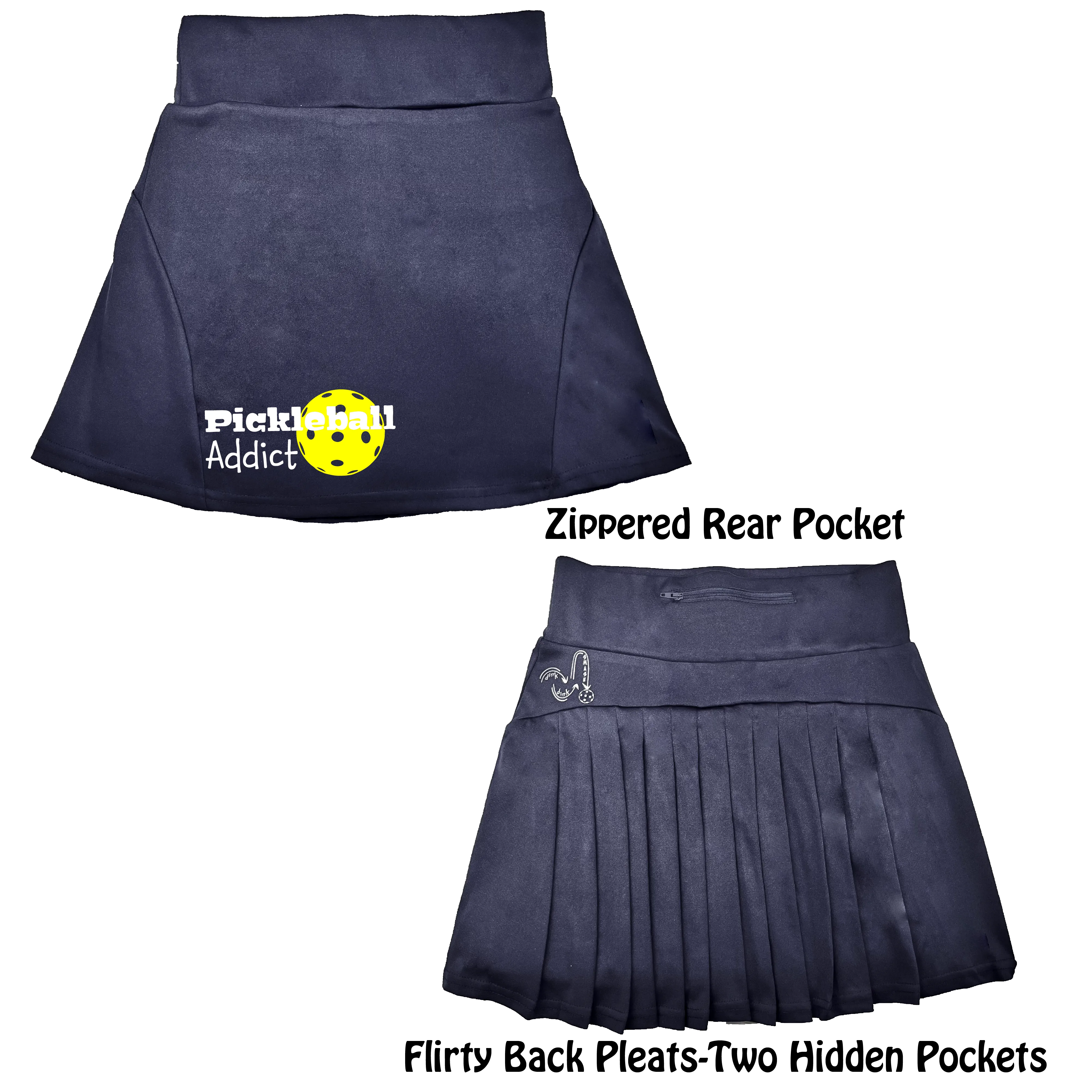 Pickleball Addict | Women's Flirty Pickleball Skort