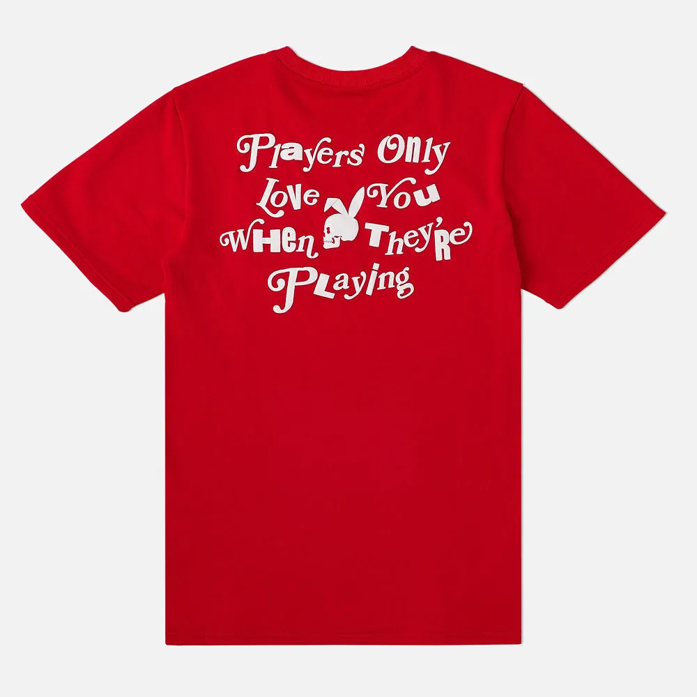 Playing Terry T Shirt Red