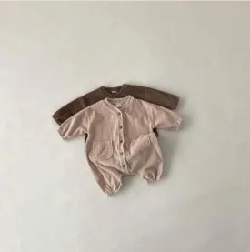 Pocket Sized Corduroy Onesie