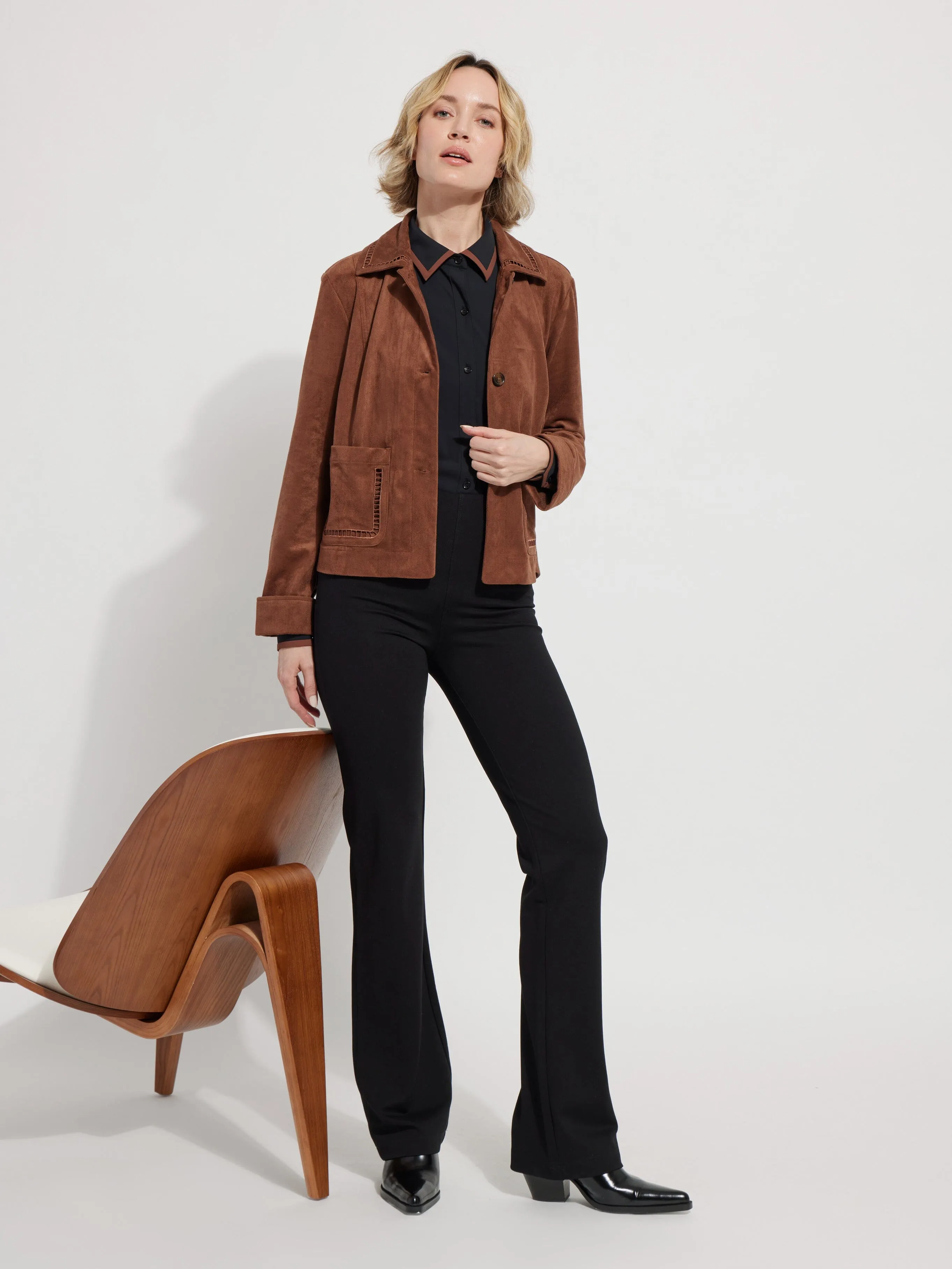Ponte Baby Bootcut (33" Inseam)